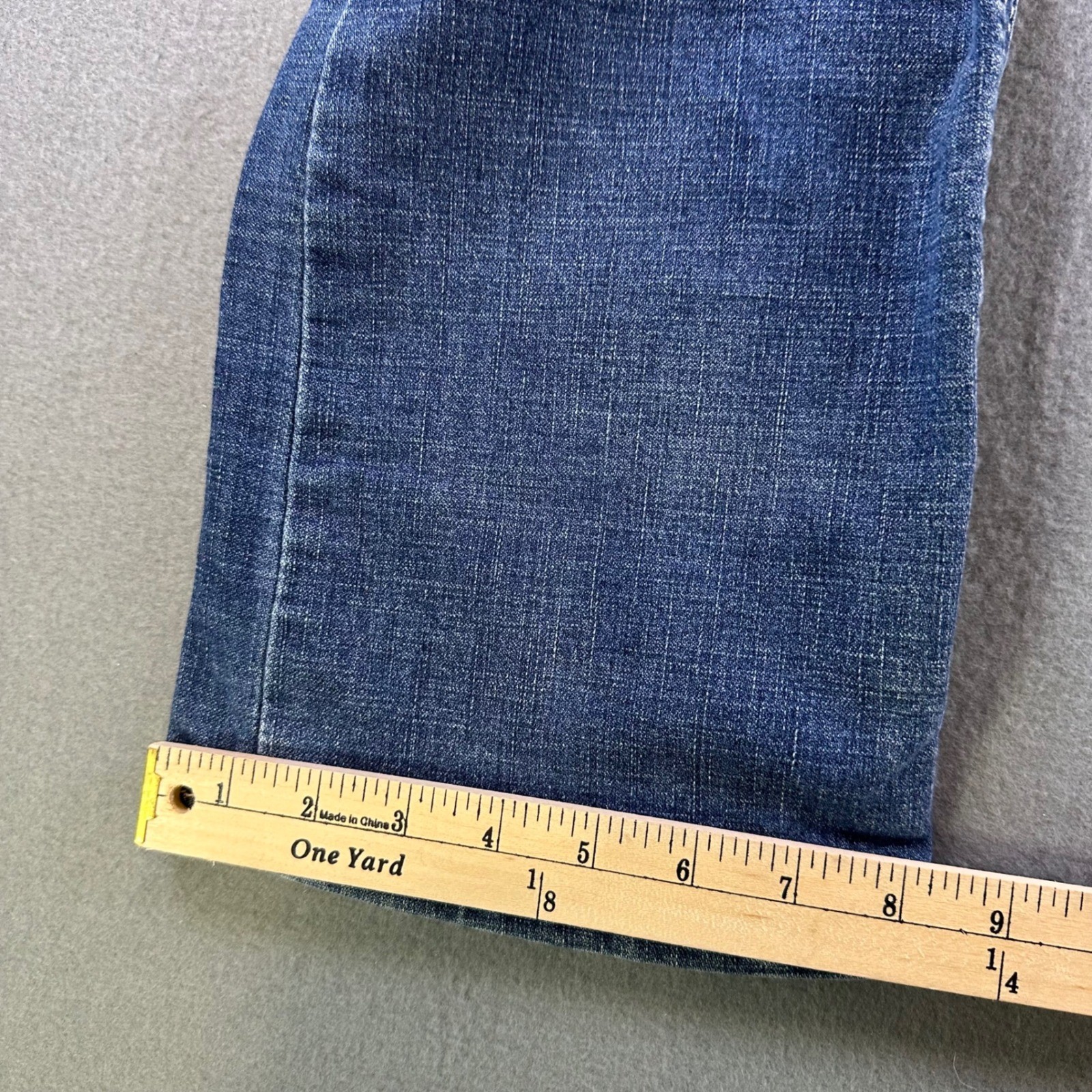 Wrangler Willow Ultimate Riding Jeans Womens 30×35 Dark Wash Bootcut Denim