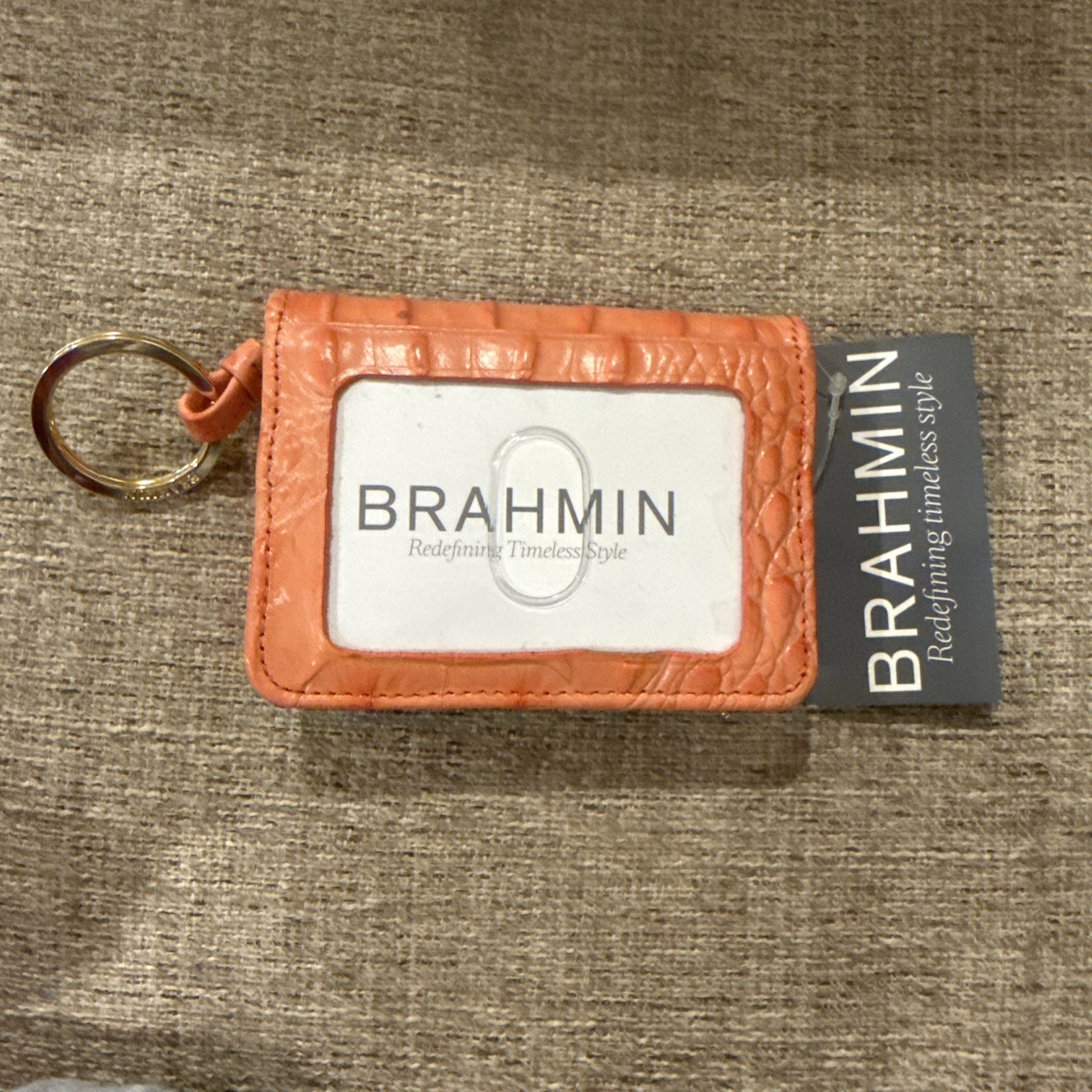 Brahmin Sunset Melbourne Mini Key Wallet.