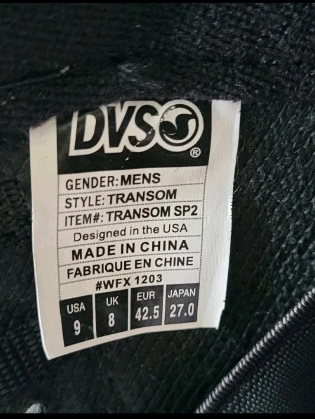 Vintage Y2K DVS Transom Skateboarding Chunky Sneakers Shoes Size 9 Mens