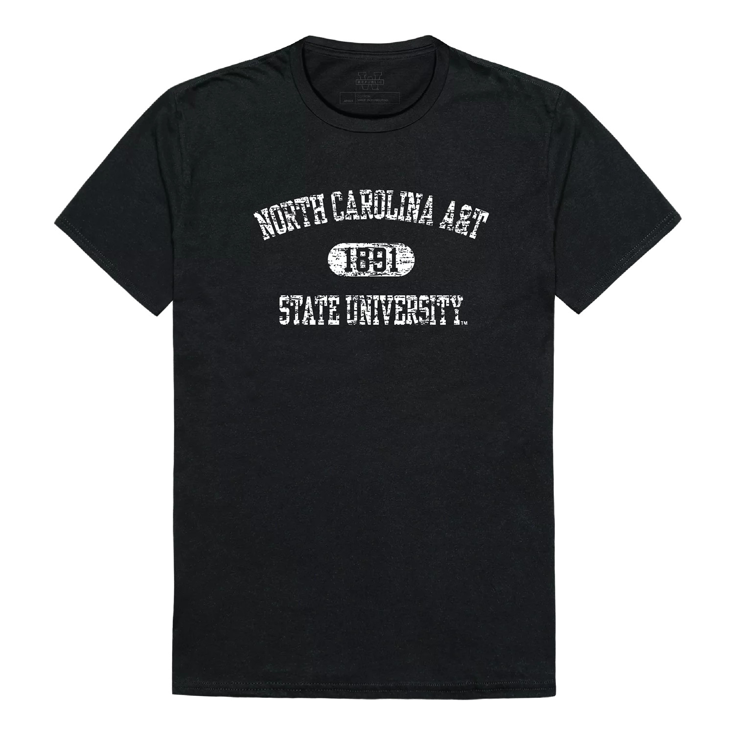 North Carolina A&T Aggies NCAA Distressed Arch College Tee T Shirt