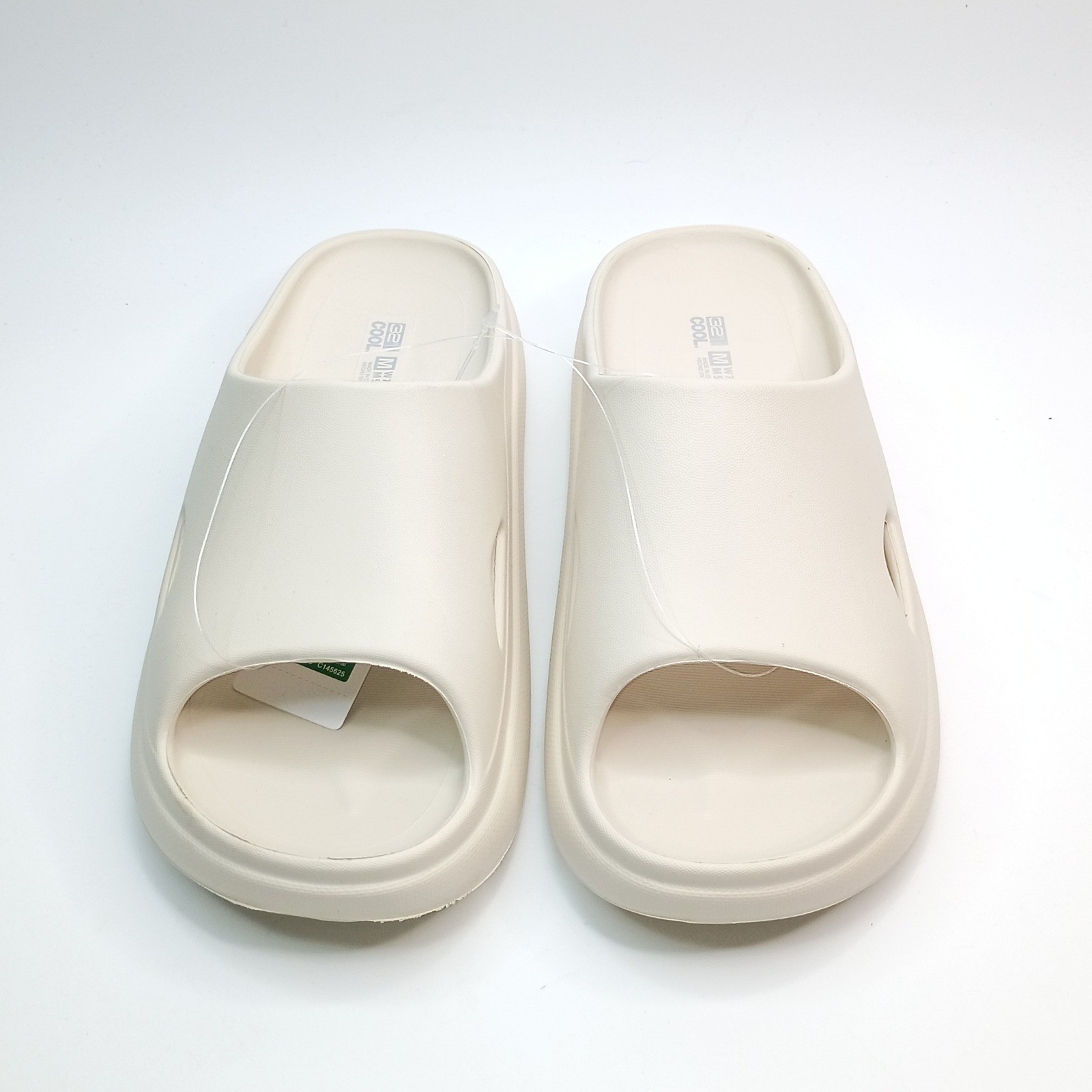 32 Degrees Cushion Slide Women Size S 6-7 Tan EVA Lightweight Sandals