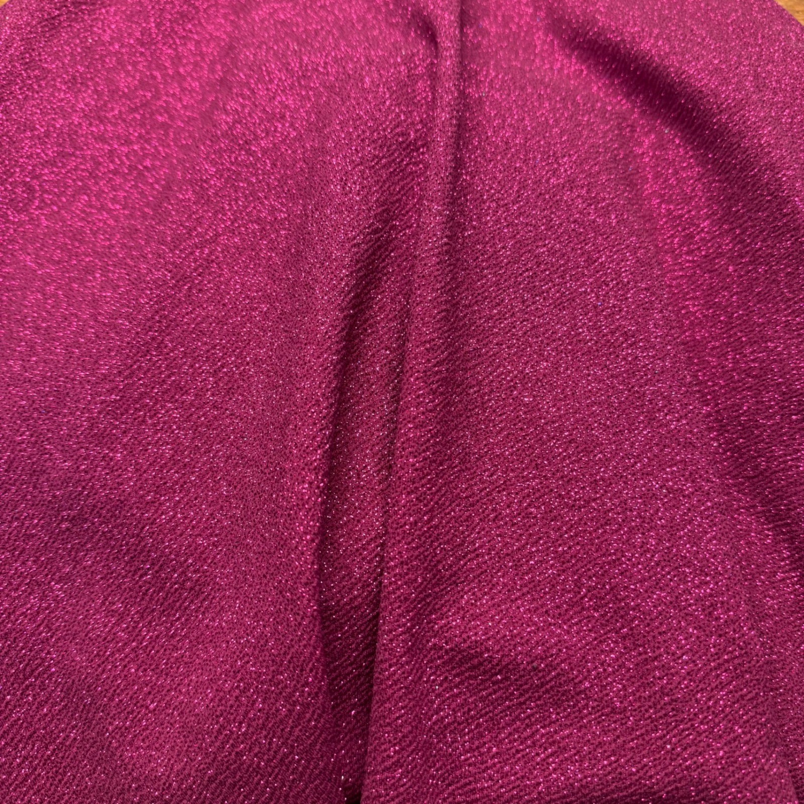 City Triangles Womens Magenta Shimmer Back Bow Fit Flare Mini Dress Size 0 NWT