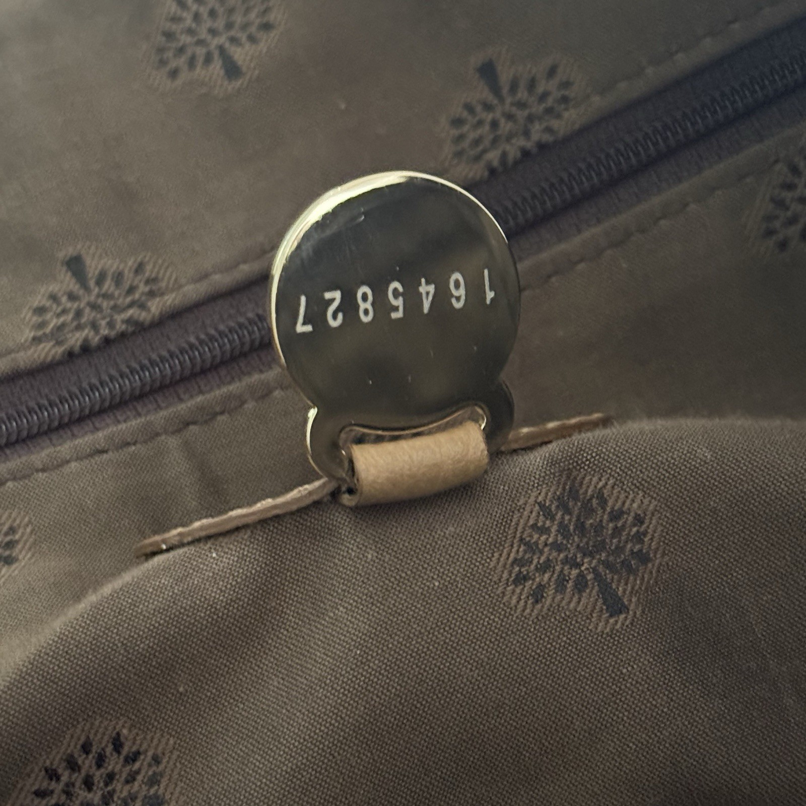 Mulberry Del Rey Leather Satchel Top Handle Bag
