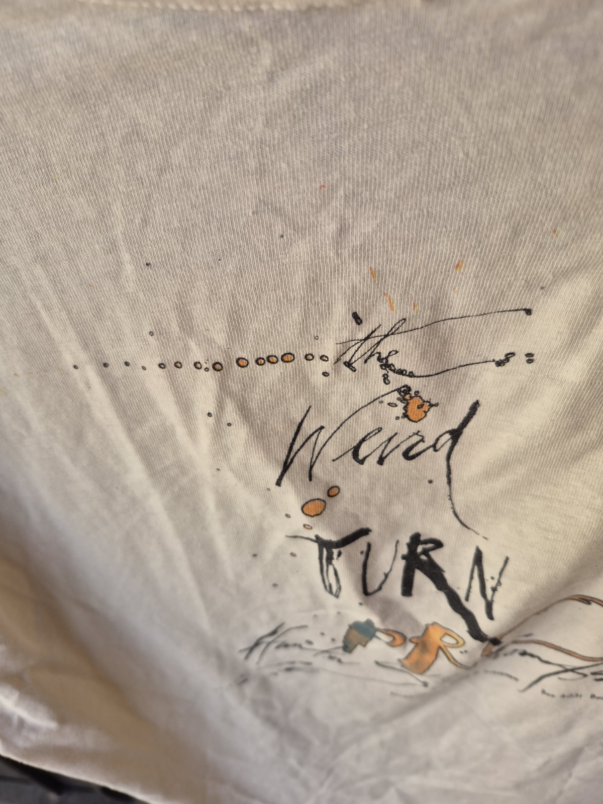 Vintage 1983 Weird Turn Pro Hunter Thompson R Steadman Art T-Shirt Fear Loathing