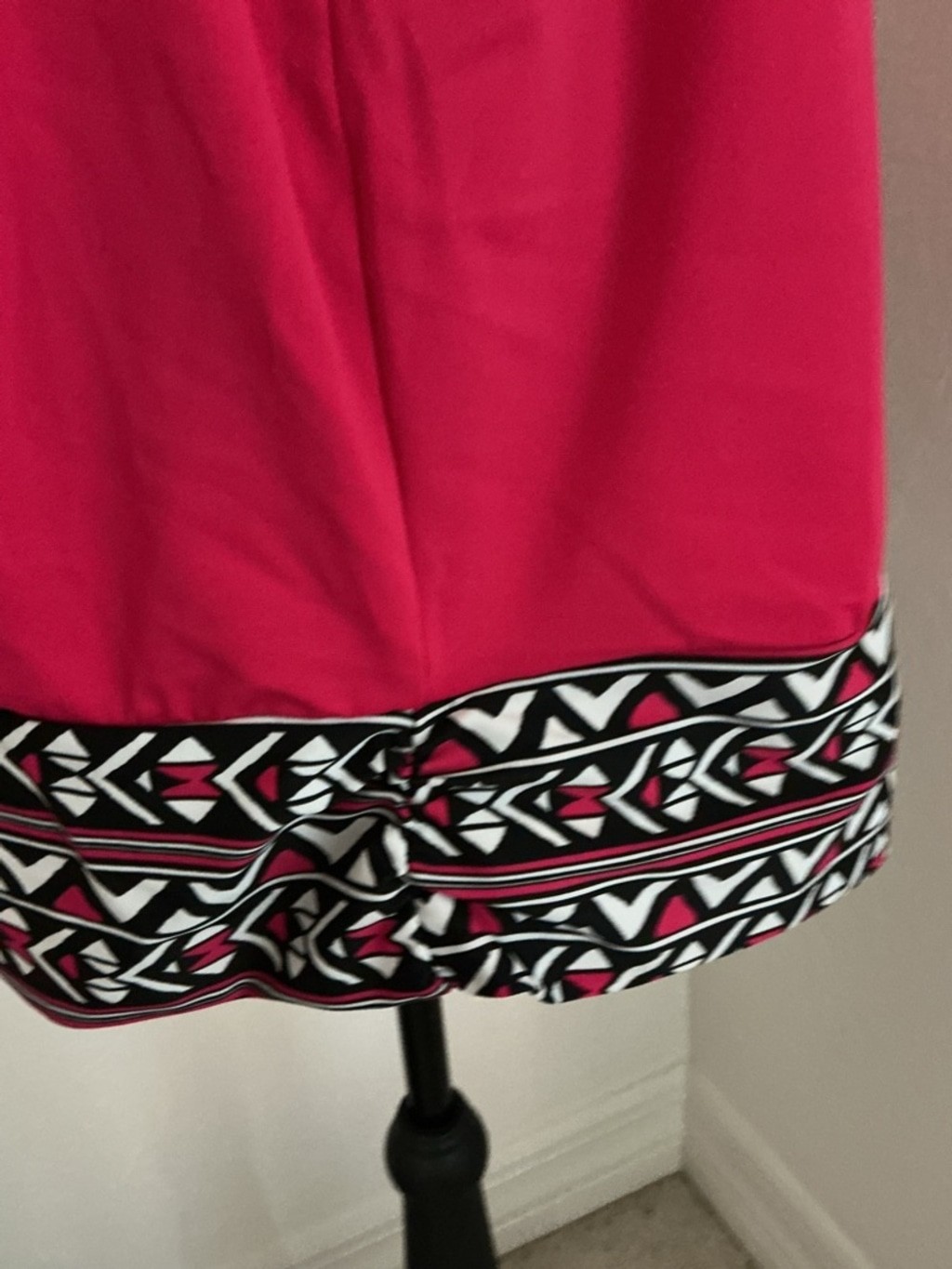 Swimsuits For All Pink Tankini Top Size 22 Adjustable Straps Built-In Bra