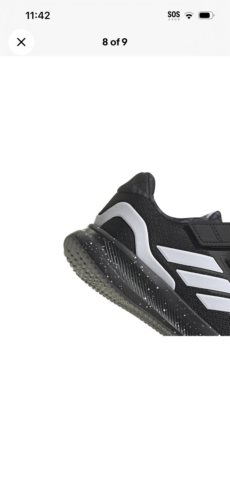 ADIDAS Boy’s Athleisure Runfalcon 5 Sneaker Size 2
