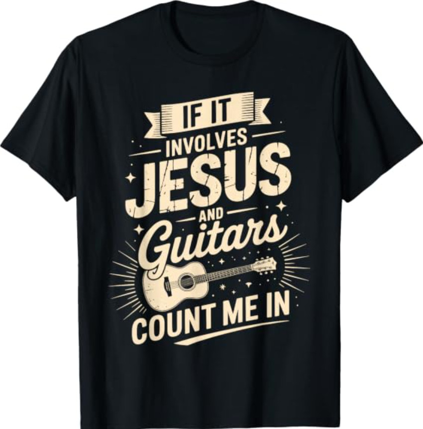 Funny Guitar Design Guitar Player Guitarist T-Shirt