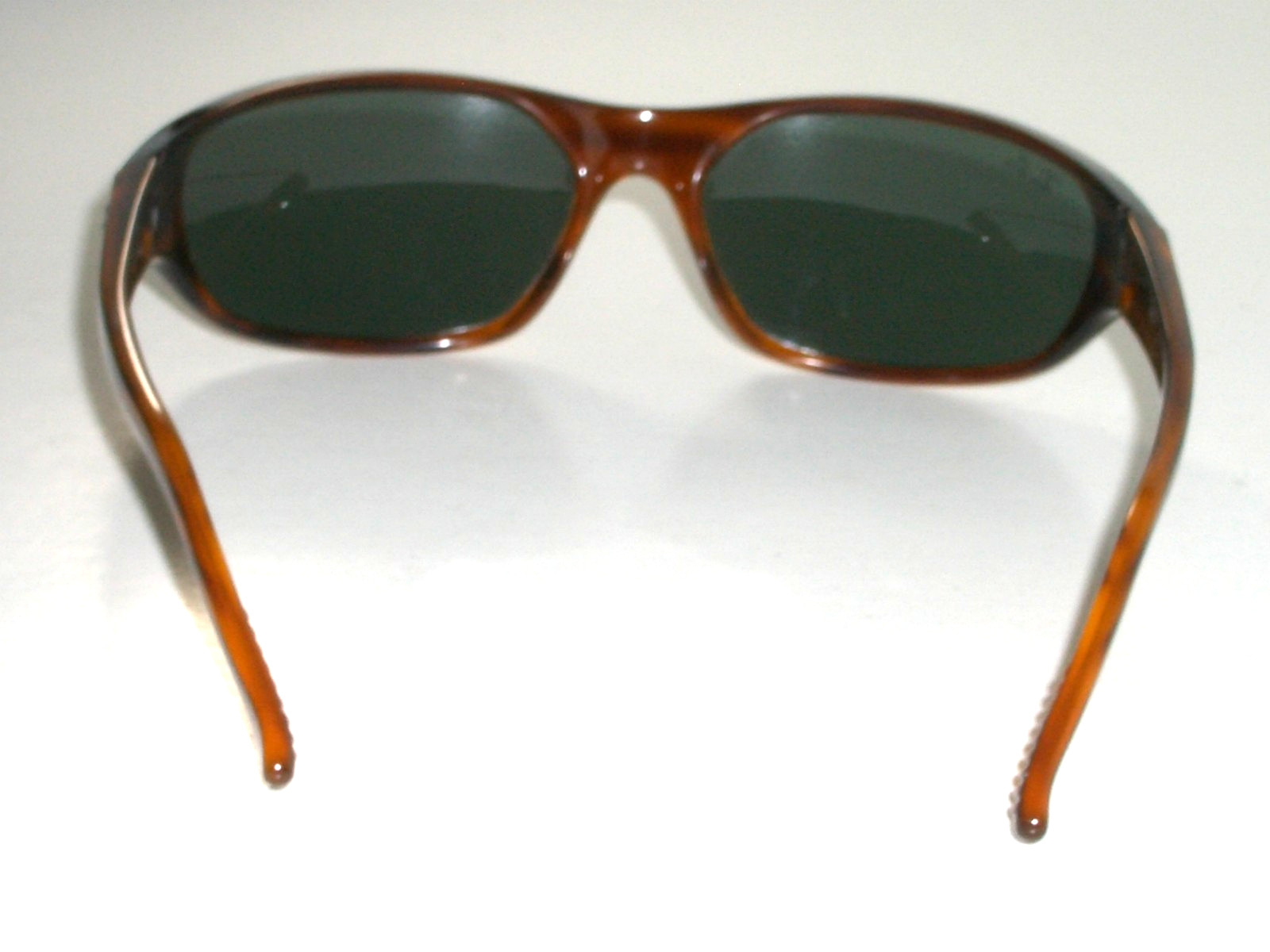 RAY-BAN ITALY RB2016 GLOSSY TORTOISE G15 UV DADDY-O WRAPS SUNGLASSES w/CASE