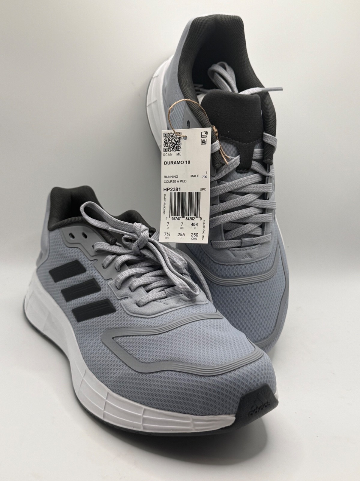 Size 7.5 – adidas Essential Duramo Grey