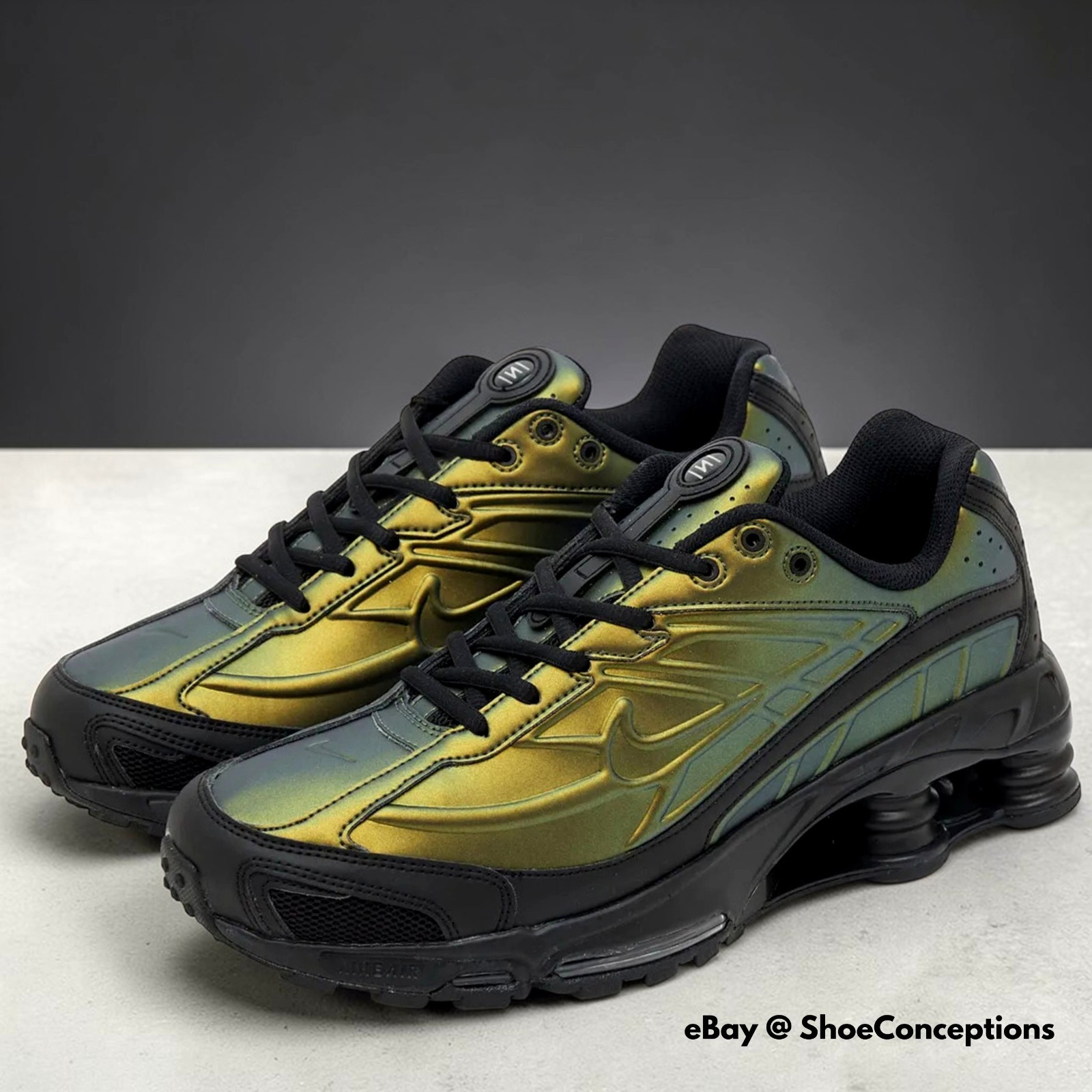 Nike Shox Ride 2 Shoes Black Olive Flax IH4468-001 Men’s Sizes NEW