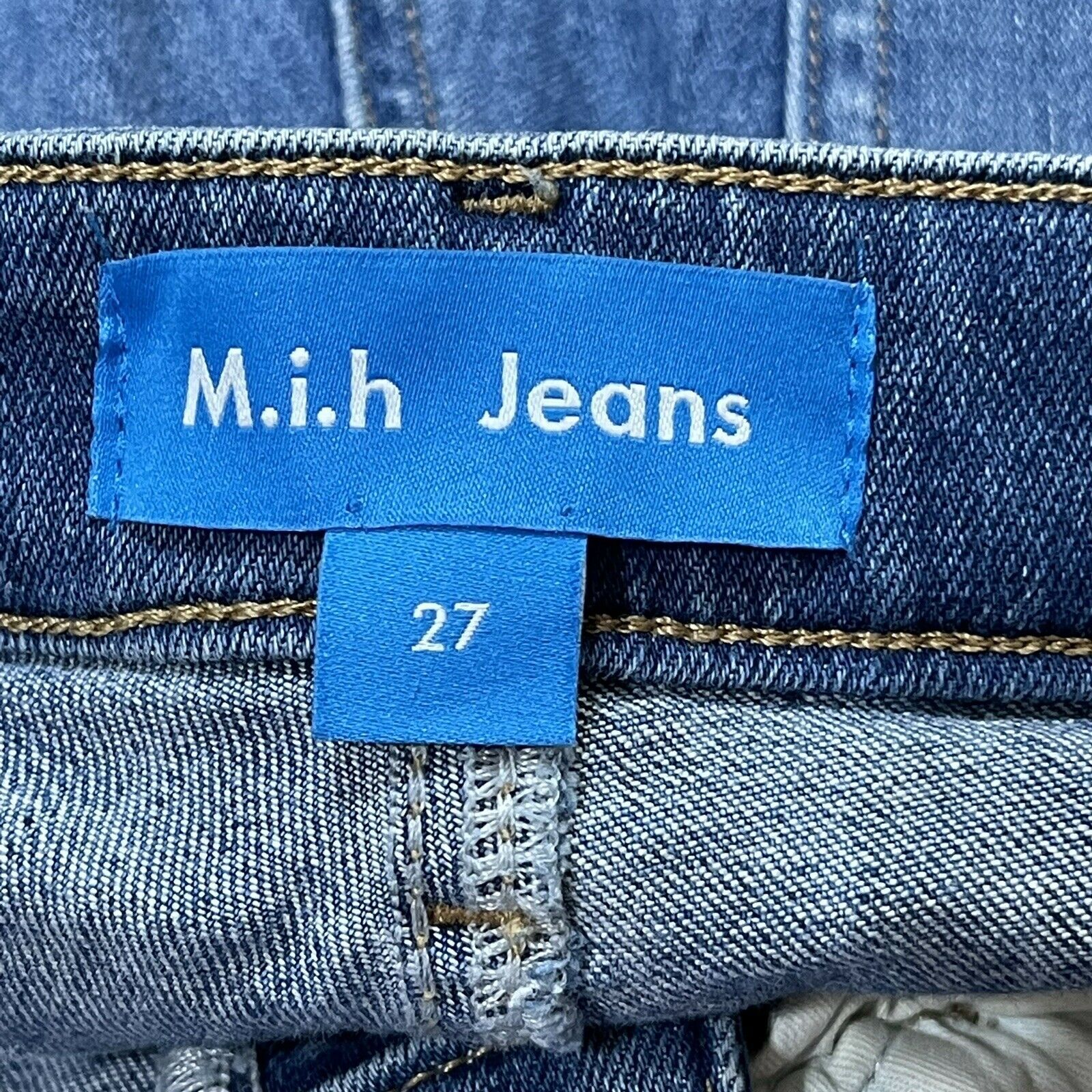 Anthropologie M.i.H. Jeans Size 27 Bridge High Rise Medium Wash Skinny Jeans