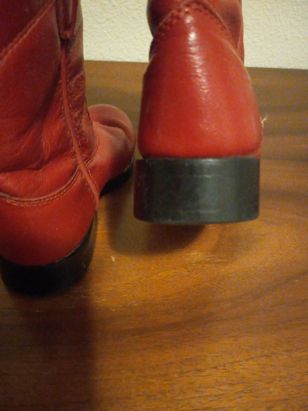 CHILDS A JAMA COWBOY TOMATO SOUP RED BOOTS SIZE 11