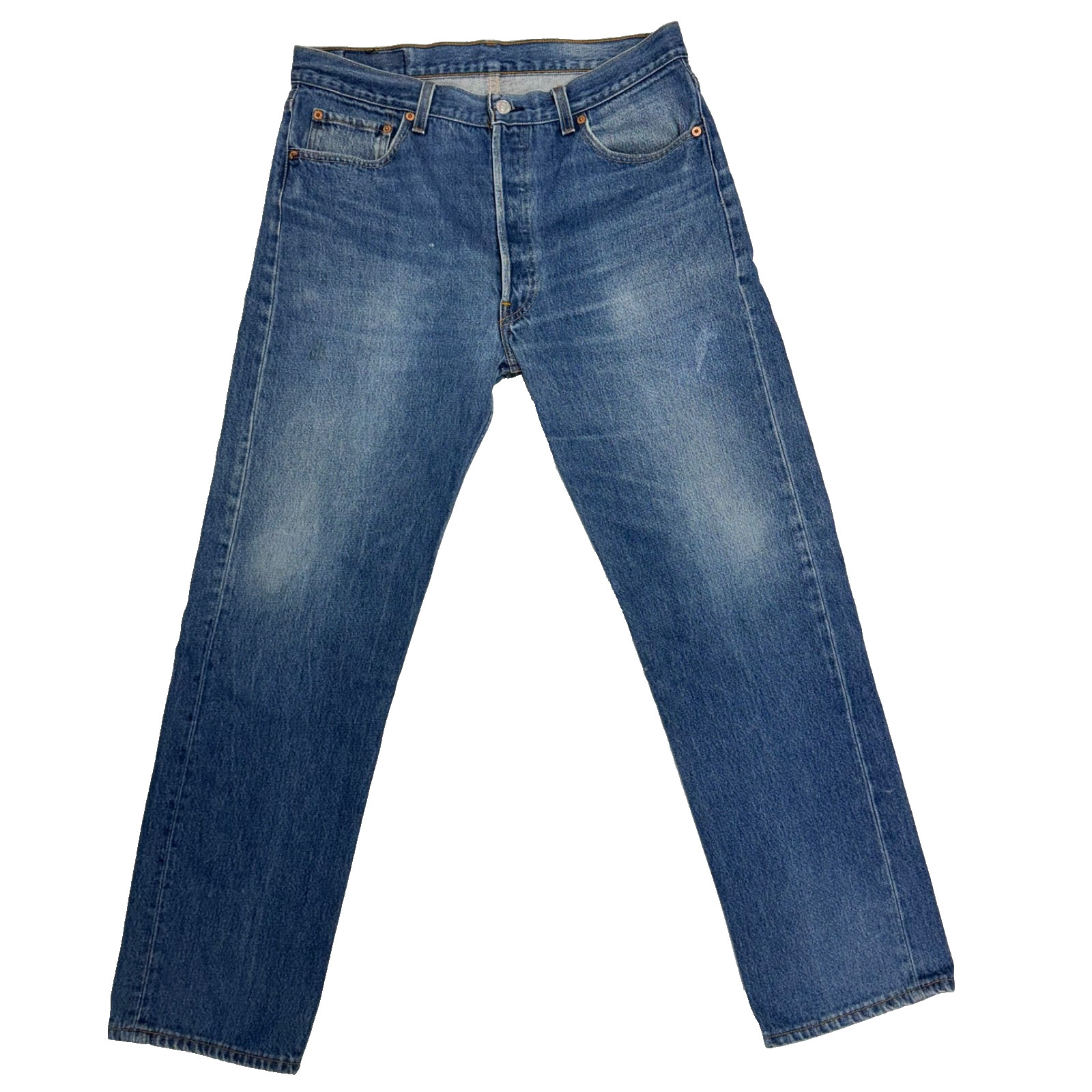 VTG Levi’s 501 xx Men’s Jeans Button Fly Y2K 90’s Made in USA 36×33 (33.5×29.75)