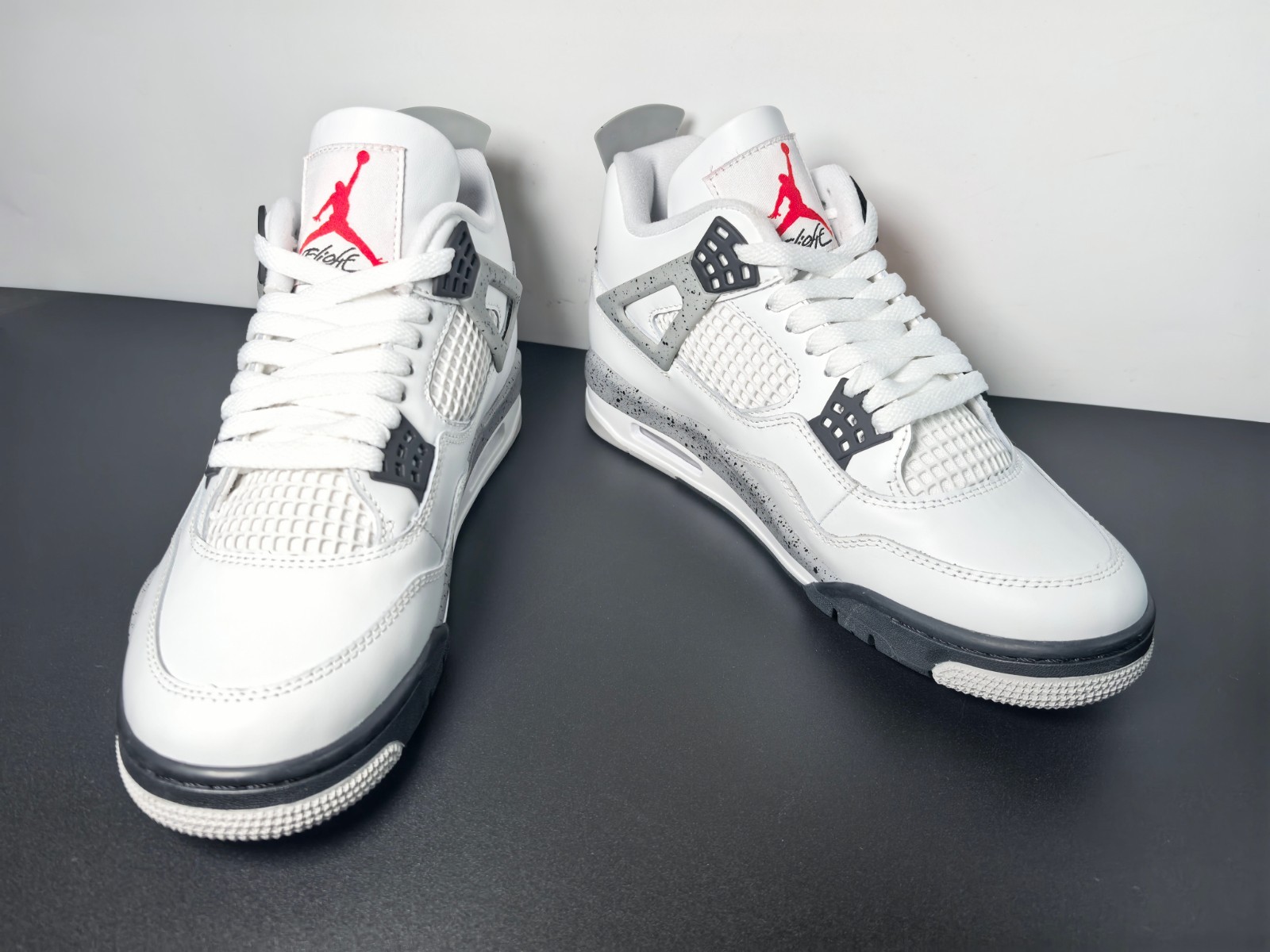 Jordan 4 “White Cement” Men’s Retro Basketball Shoes Mid Top