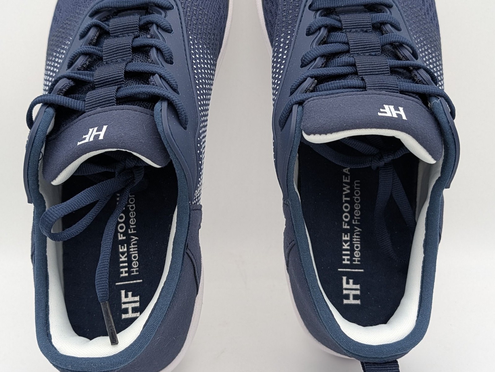 Hike Footwear HF Stride Barefoot Shoes Womens 9.5 Mens 7.5 Blue Walking Sneakers