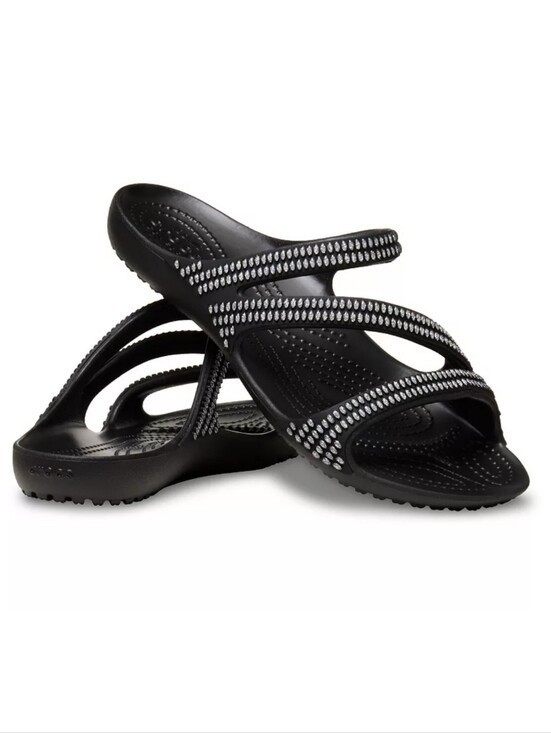 NWT – Crocs Women’s Kadee II Jewels Sandal Black – Size 7