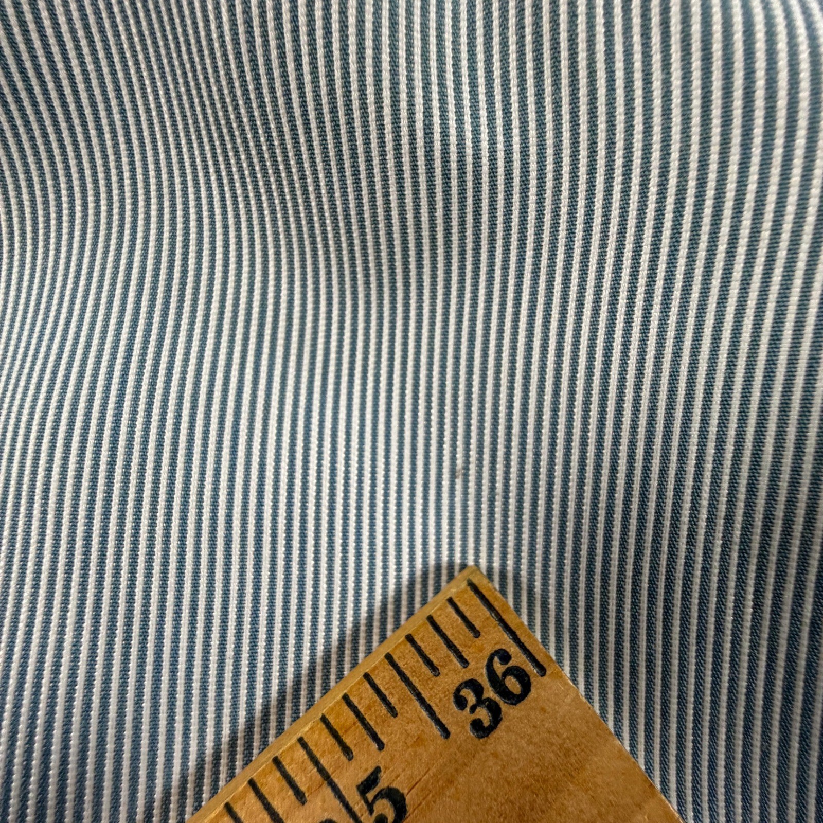 Vintage Haspel Seersucker Blazer 42R Mens Blue White Pinstripe Coat Suit Jacket