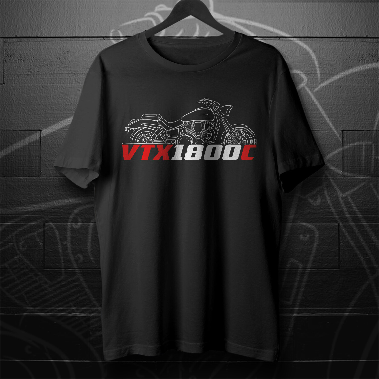 Honda VTX 1800C & F & N & R & S & T 2001-2008 – Motorcycle T-Shirt for Riders