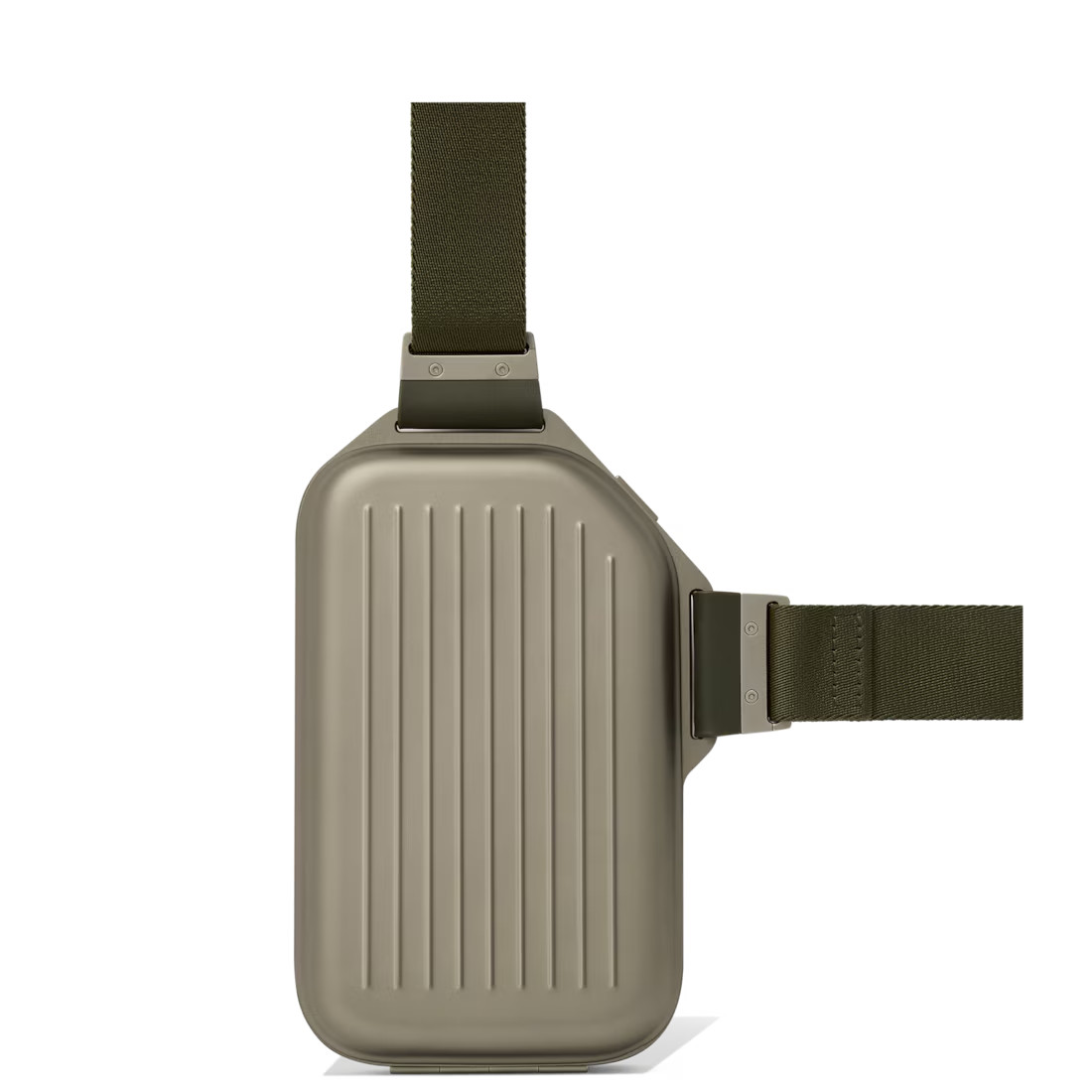 RIMOWA Personal Aluminum Sling Clutch, Titanium (W/O Tags)
