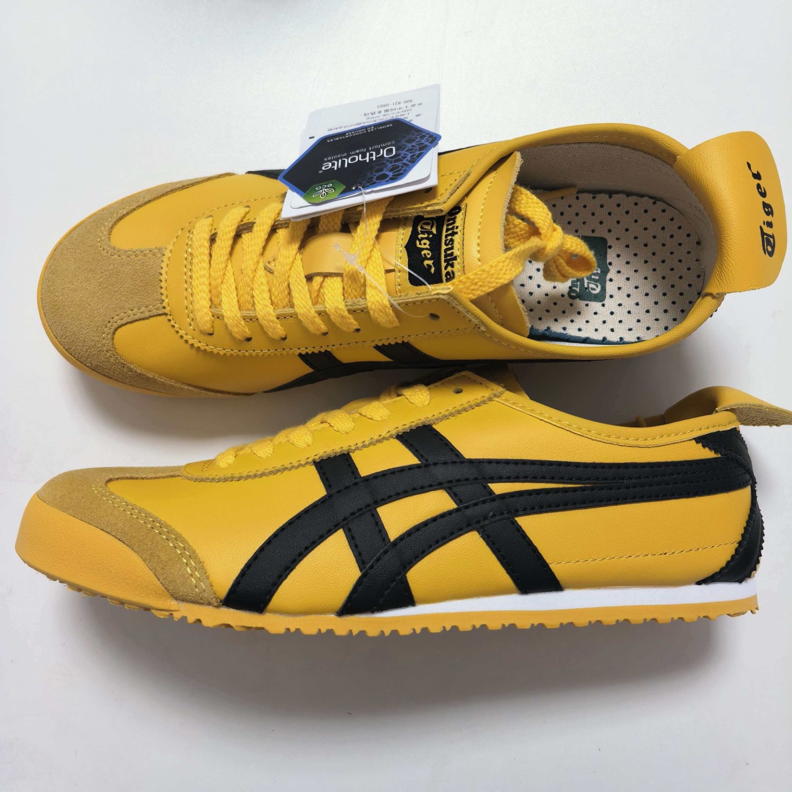 Onitsuka Tiger Mexico 66 “Kill Bill” 1183C102-751 Yellow / Black Men’s Sneakers