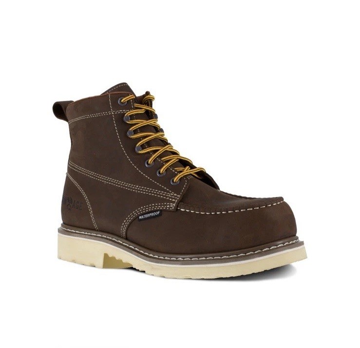 Iron Age Steel Toe Oil Resistant Work Boots Men Size 14