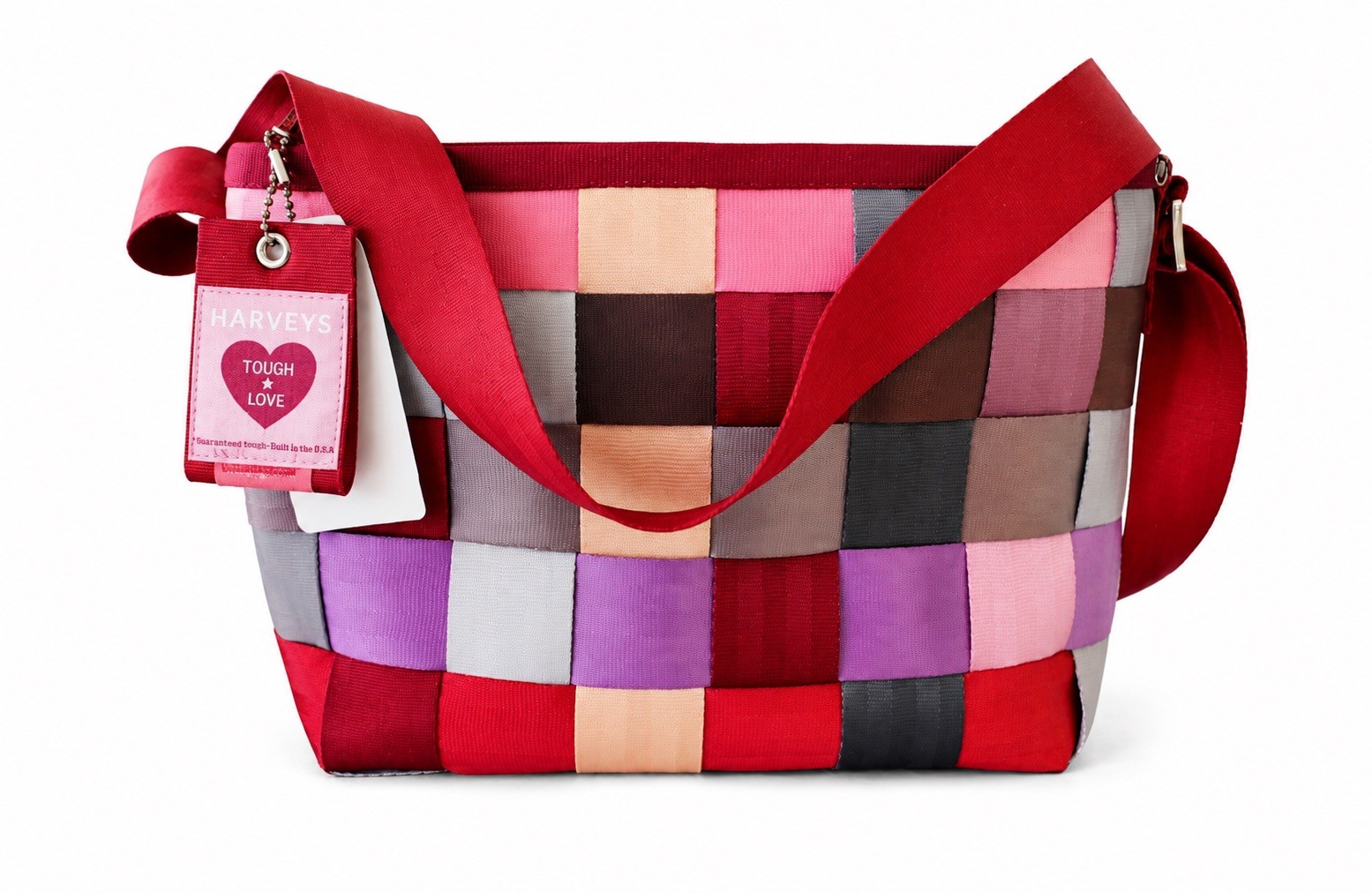 Harvey’s Seatbelt Bag Convertible Tote Tough Love New with Tags Free Shipping