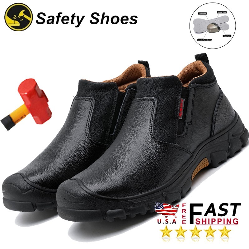 Indestructible Boots Mens Safety Work Composite Toe Welding Shoes Comfy Sneakers