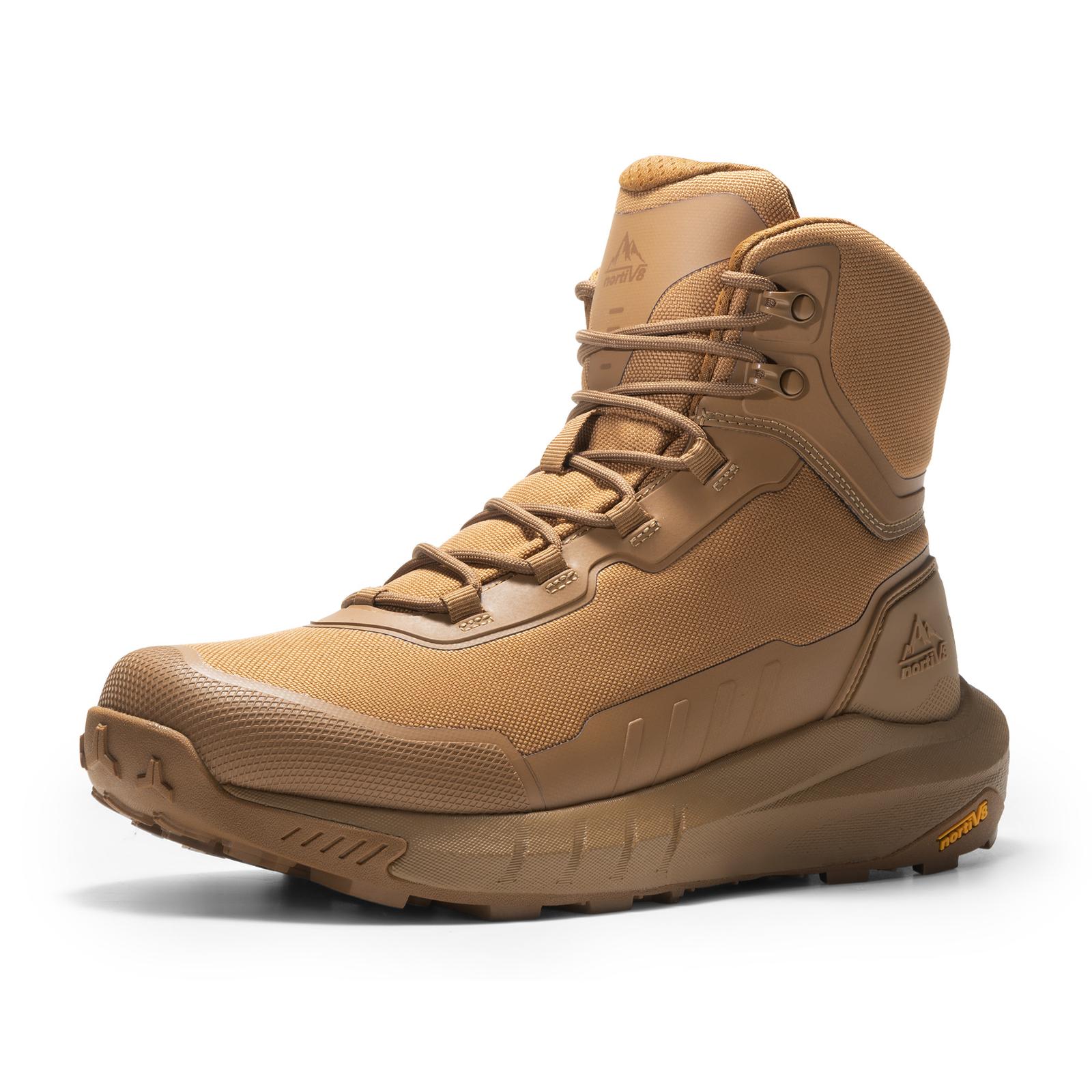 NORTIV 8 Men Tactical Military Hiking Boots Lightweight Motorcycle Combat Boots