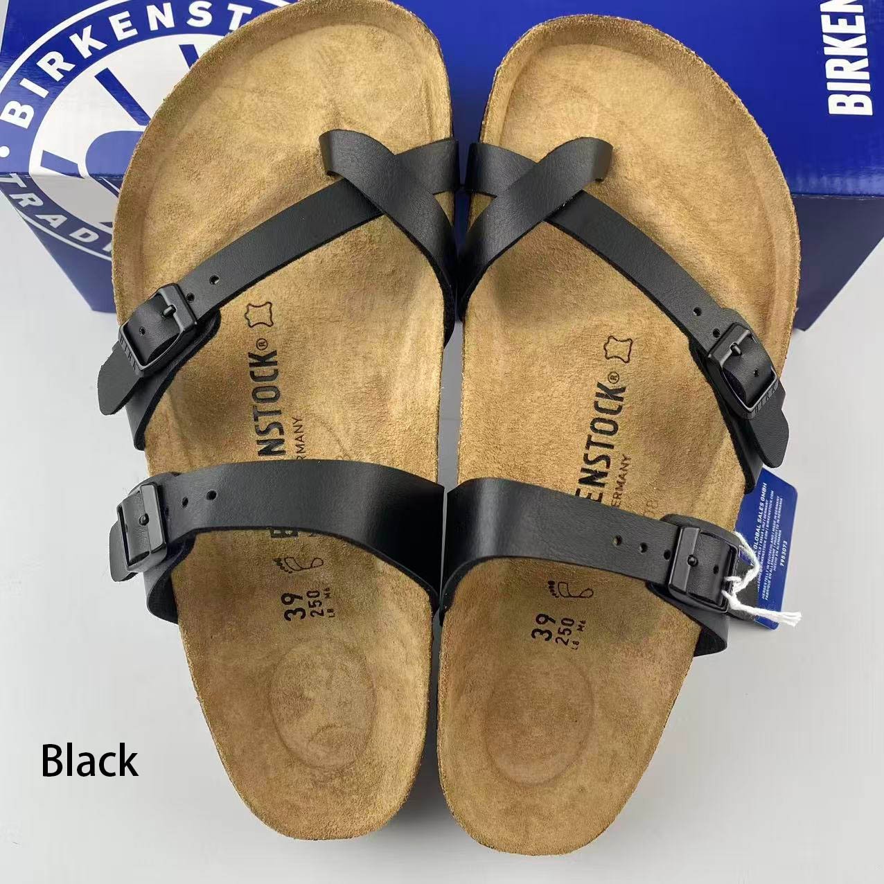 Birkenstock Mayari Birko-Flor Leather Women’s Sandals Shoes Wide EU 37-41