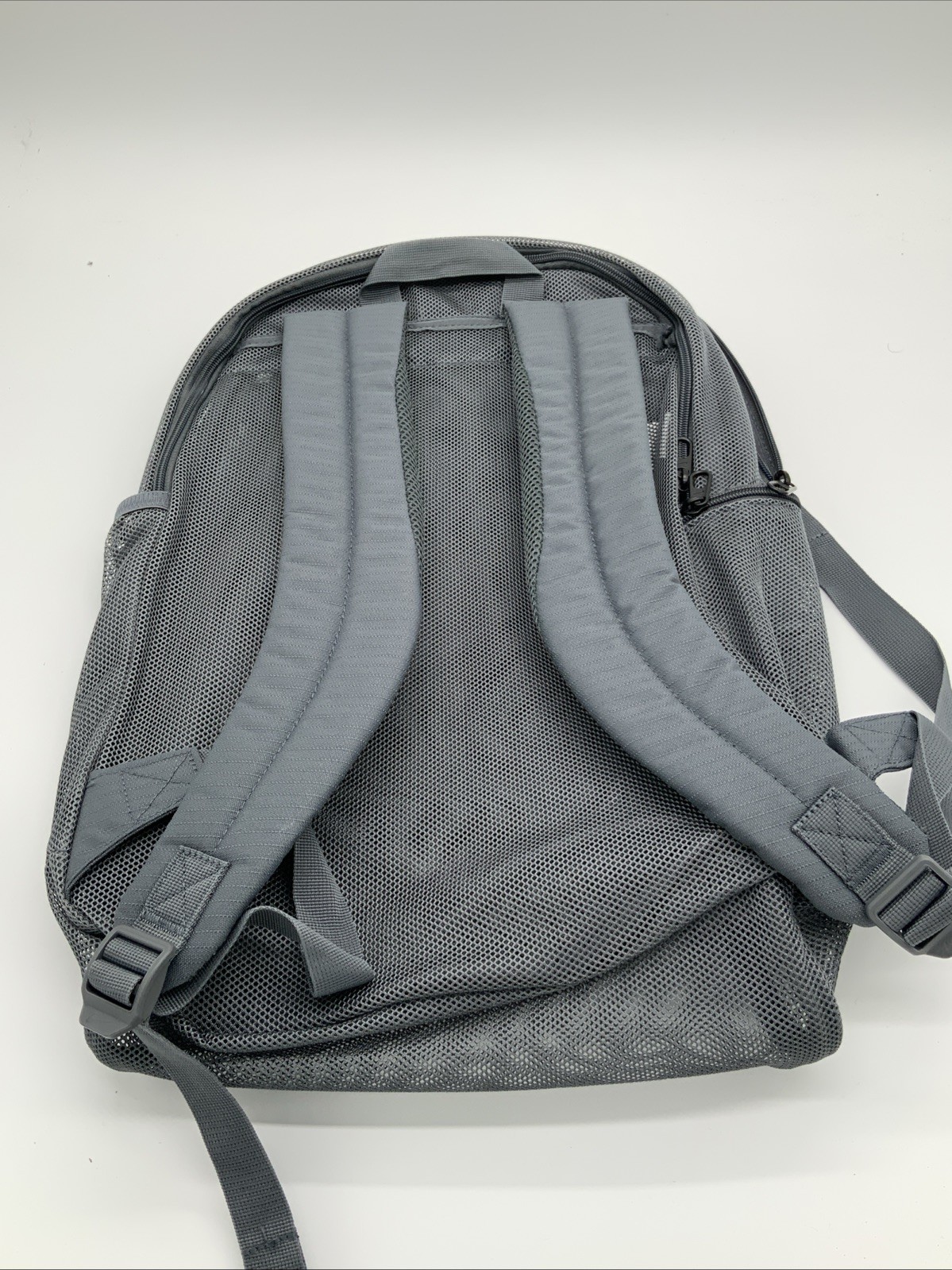 Nike Brasilia Mesh Backpack One Size Gray New BA6050-026