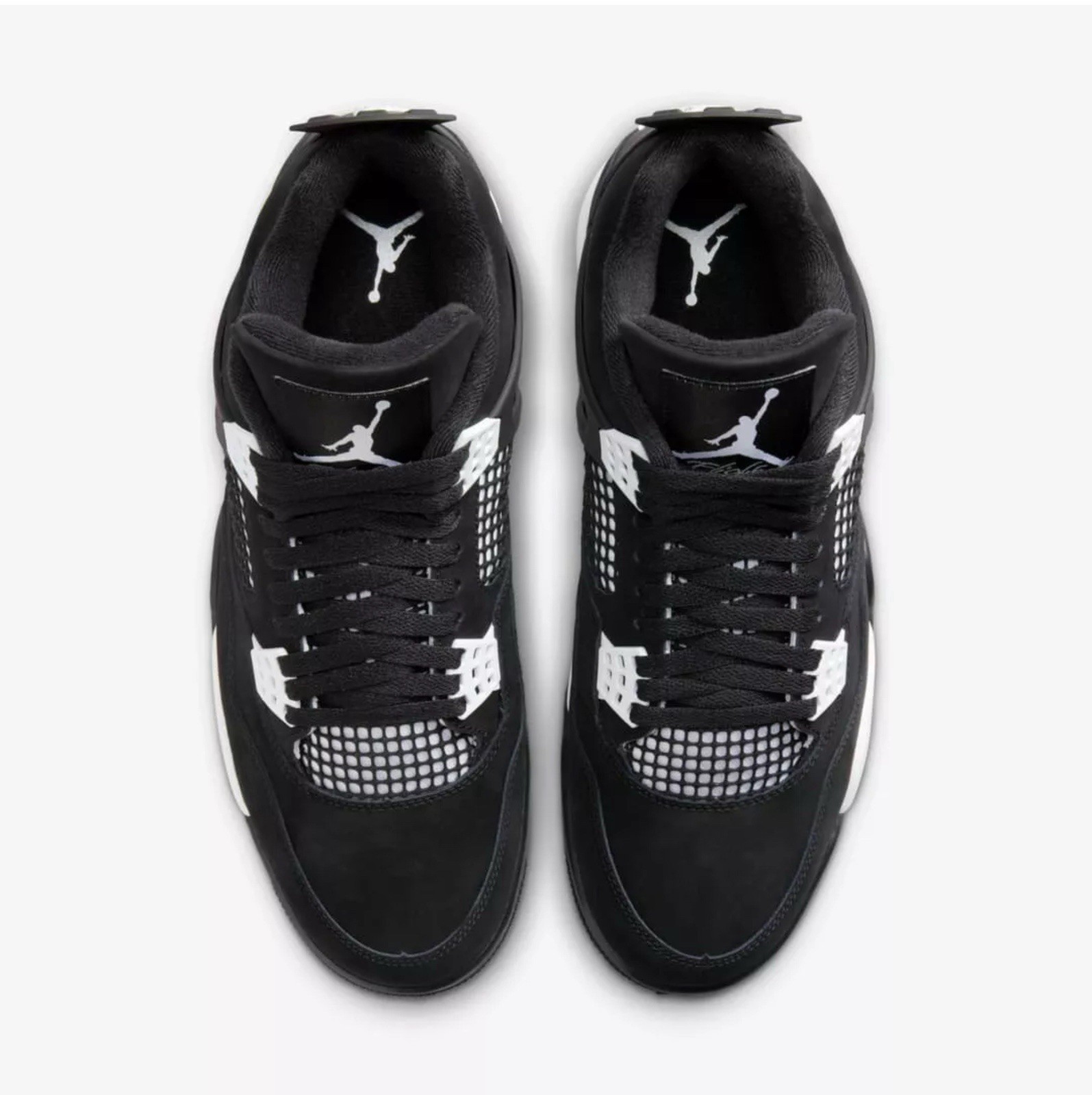 Nike Air Jordan 4 “White Thunder” Retro Men’s Mid Top Basketball Shoes Size 11