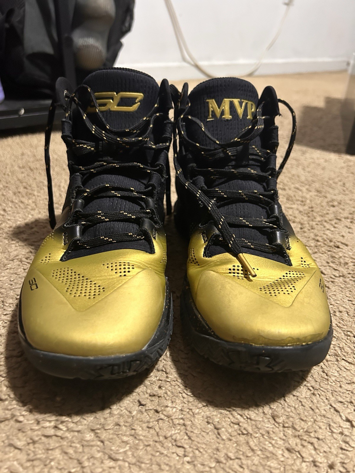 UA Curry Back to Back MVP Pack Size 8.5 Men / 10 Women – WITH ORIGINAL BOX