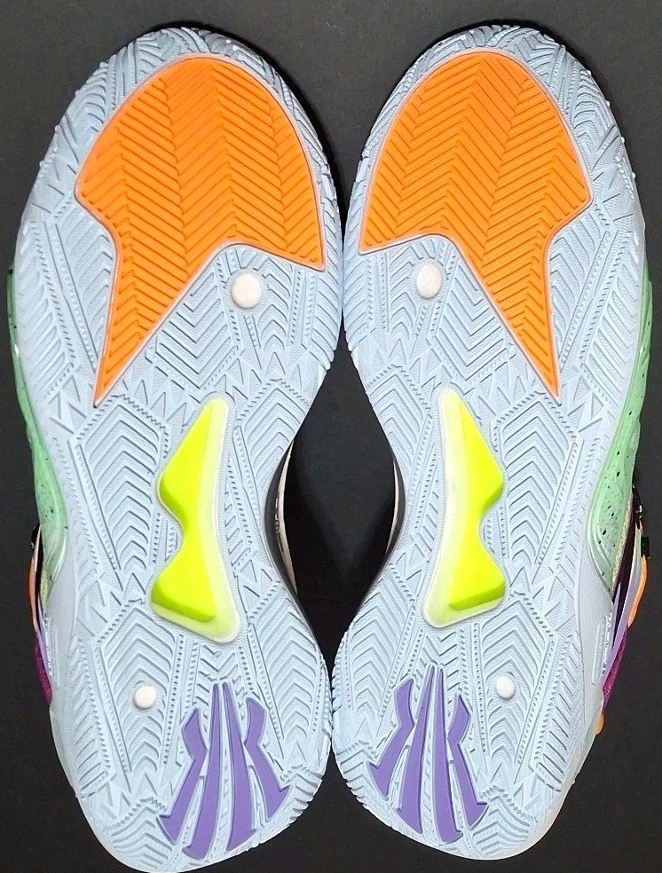 Anta Model 8125B1128S-2 Kai 1 Speed Men’s 9.5, Green/Purple/White