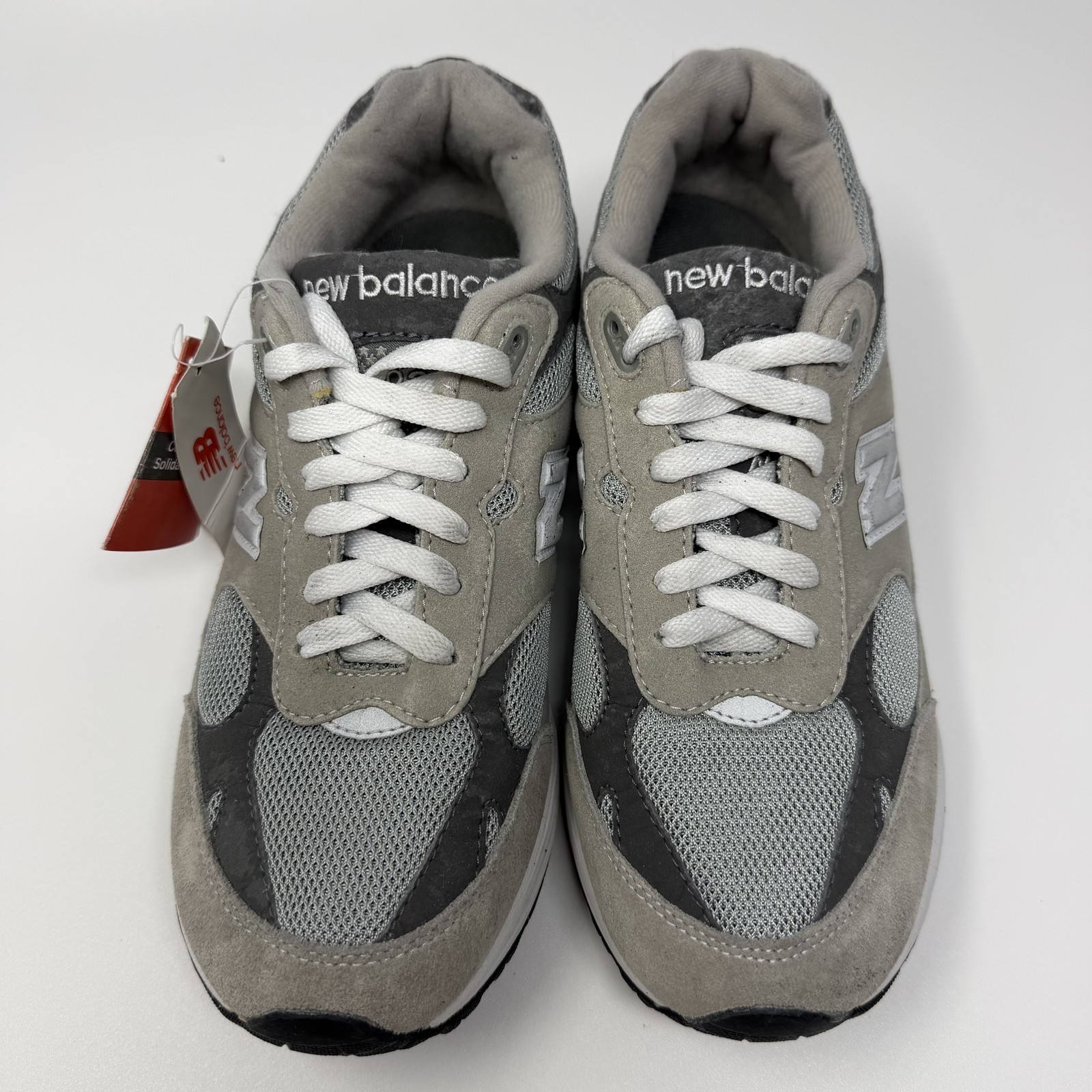 New Balance 993 Heritage MR993GL Men Size 7 D Grey Suede Running Shoes USA Made
