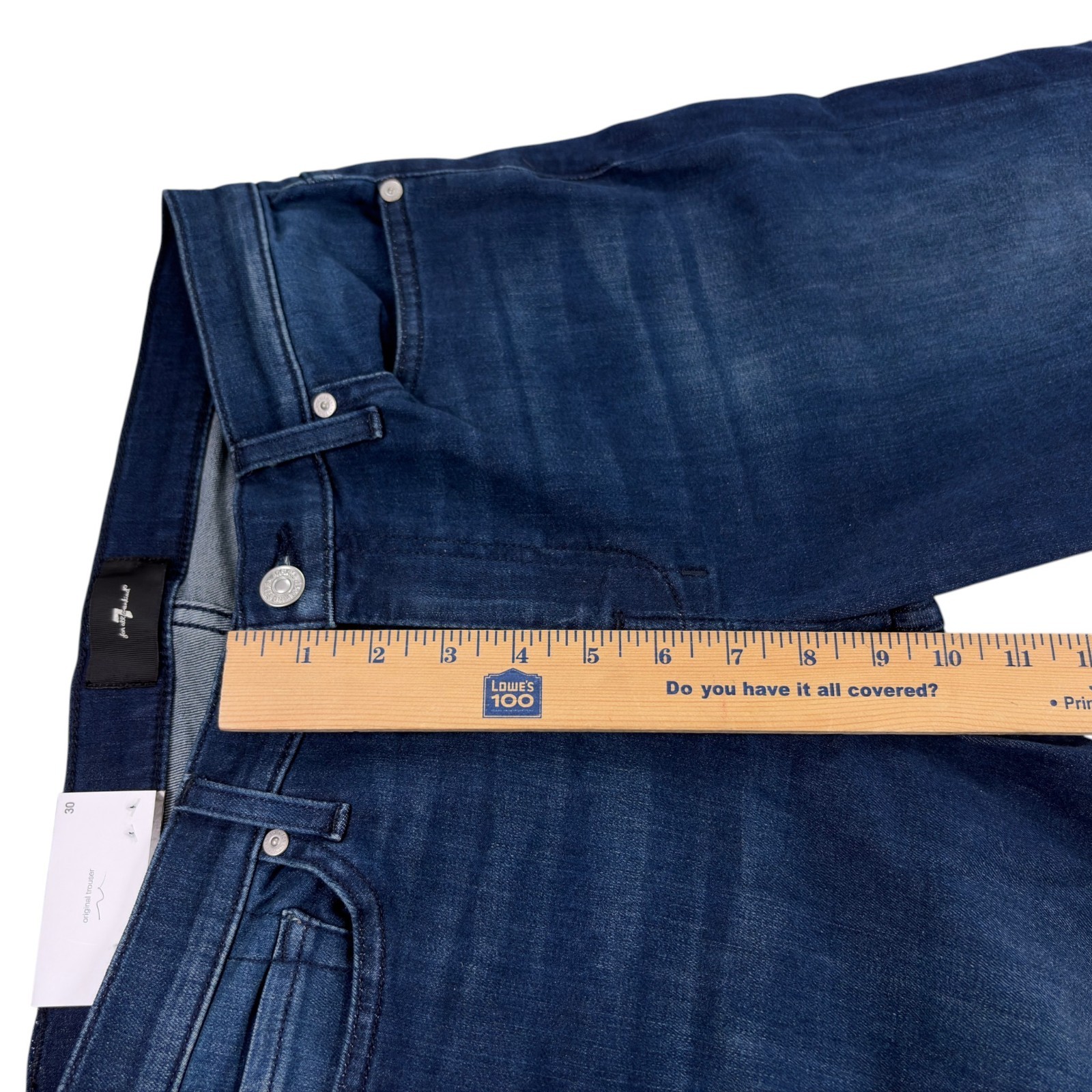 7 For All Mankind Dojo Flare Original Trouser Jeans Size 30 In Dian NWT