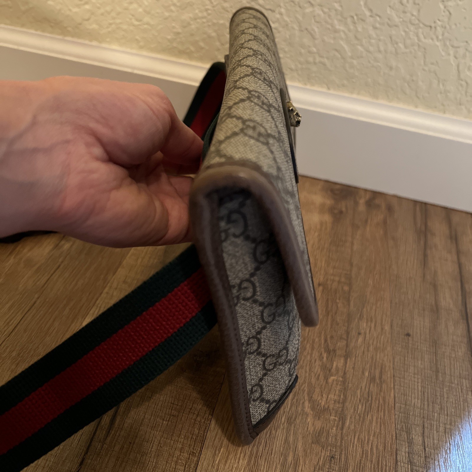 Gucci GG Supreme canvas belt bag