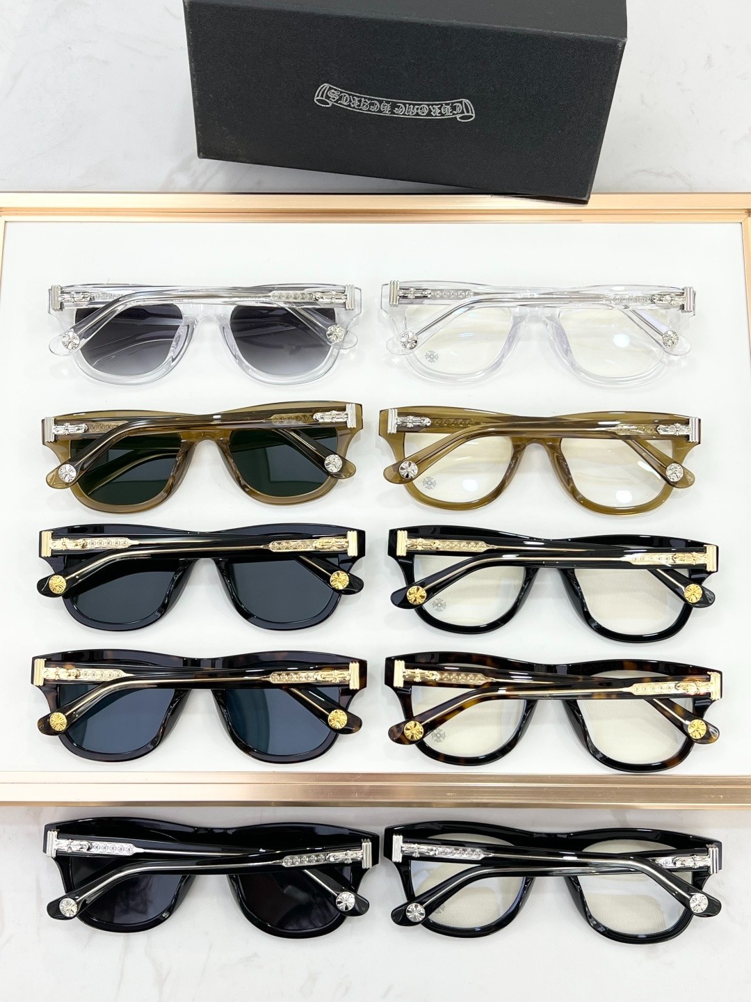 Chrome Hearts Mod ：TRITITSAGAIN Sunglasses Size ：53口22-149 🐟 1524 1724