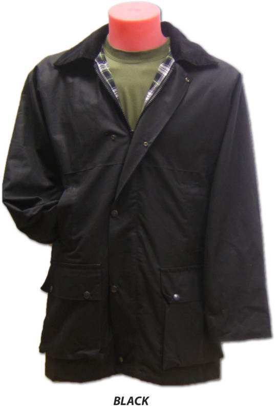 Wax Jacket Cotton Hiking Outdoor Camping Hunting Shooting Fishing Riding Coat