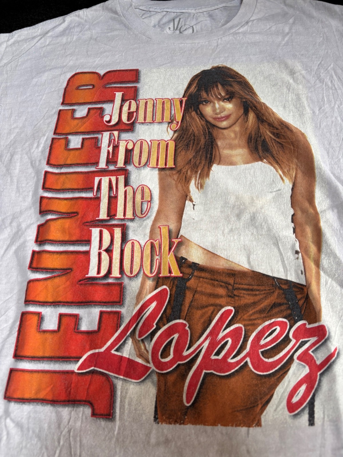 Original JLO Jennifer Lopez Pop musice t-shirt size S/M Jenny from the Block!