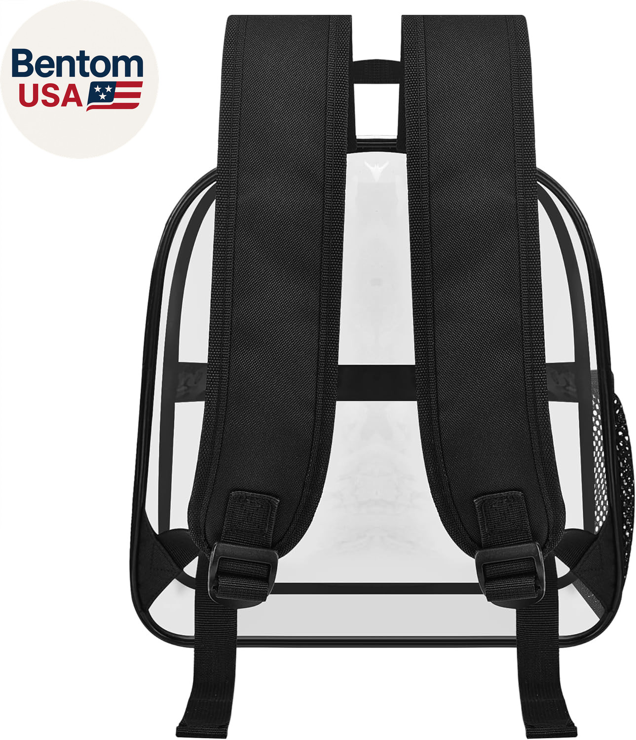 Clear Backpack for Stadium Approved 12×6×12, Water Proof Clear Bag for Stadium E