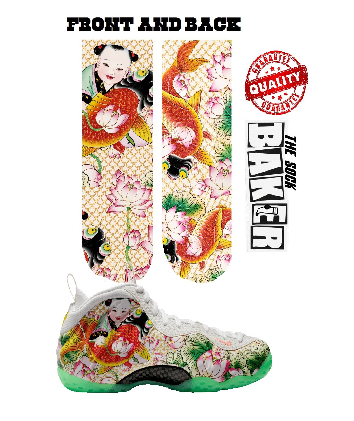 Tianjin 2.0 Foams Socks To Match