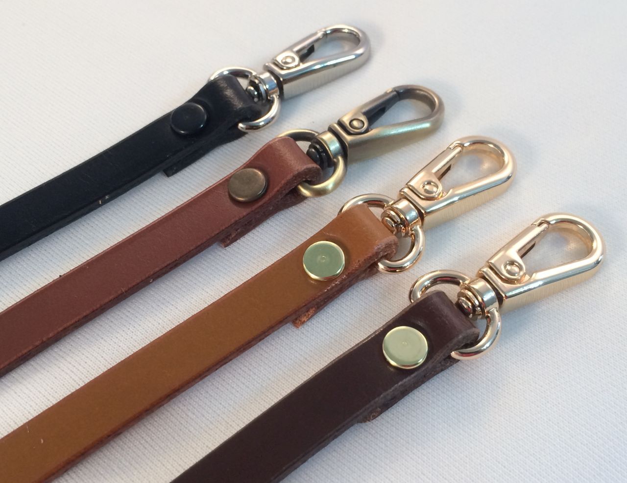 1/2 in. Quality (13mm) Leather Cross Body Replacement Strap for Bags – 4 Colors