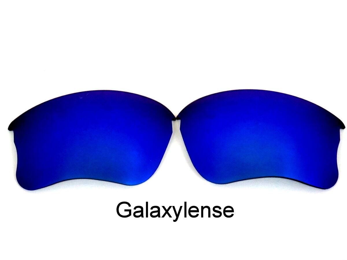 Galaxy Replacement Lenses For Oakley Flak Jacket XLJ Sunglasses Blue Polarized