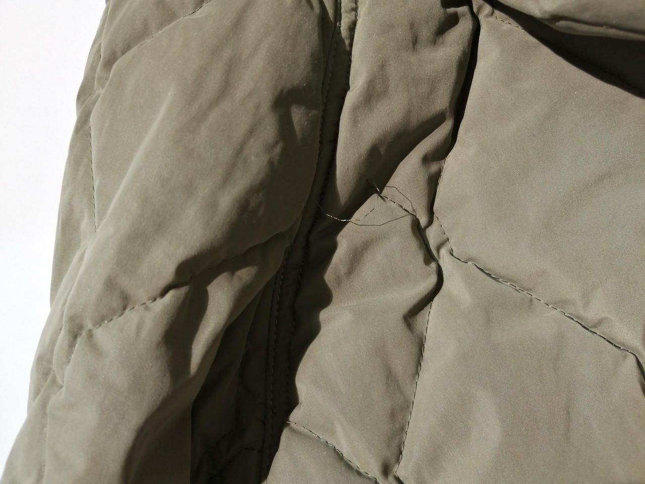 RUDE GALLERY Half Zip Batting Quilt Jacket Used