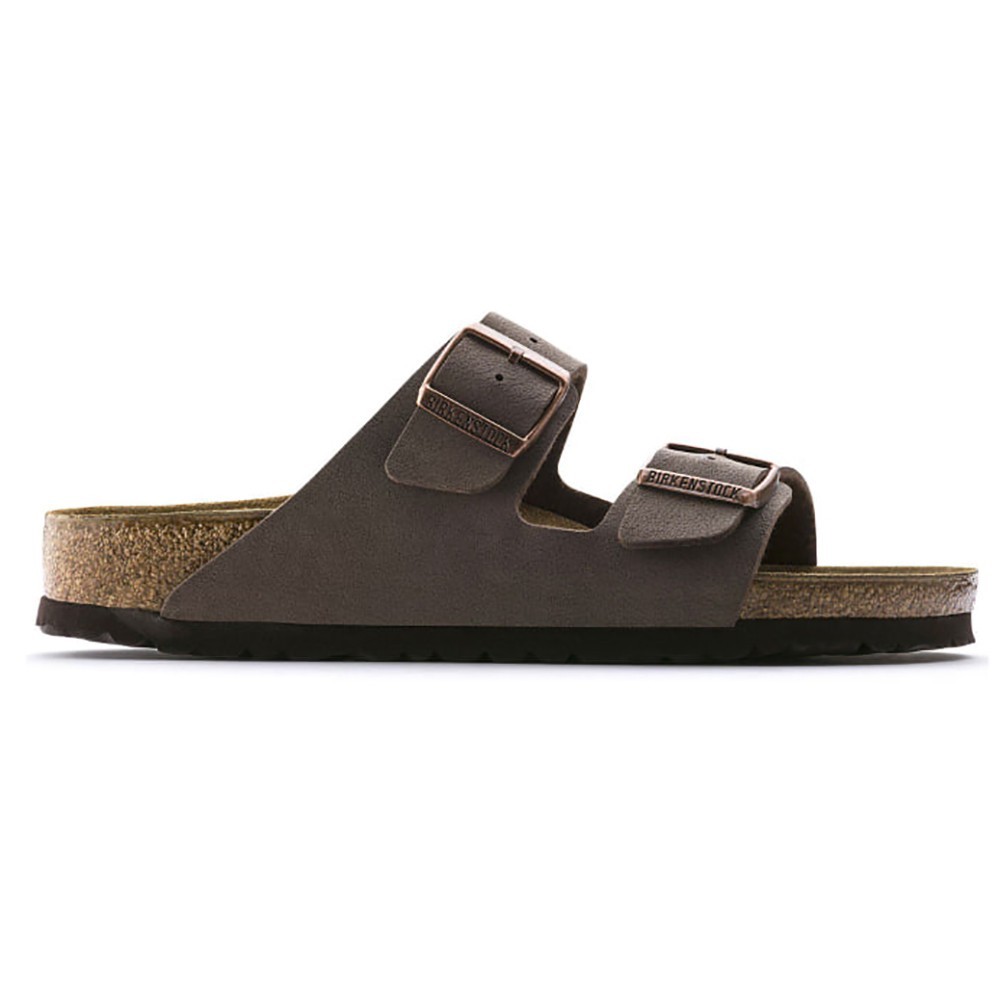 Birkenstock Arizona Birko-Flor Soft Footbed Unisex Sandals – Mocha