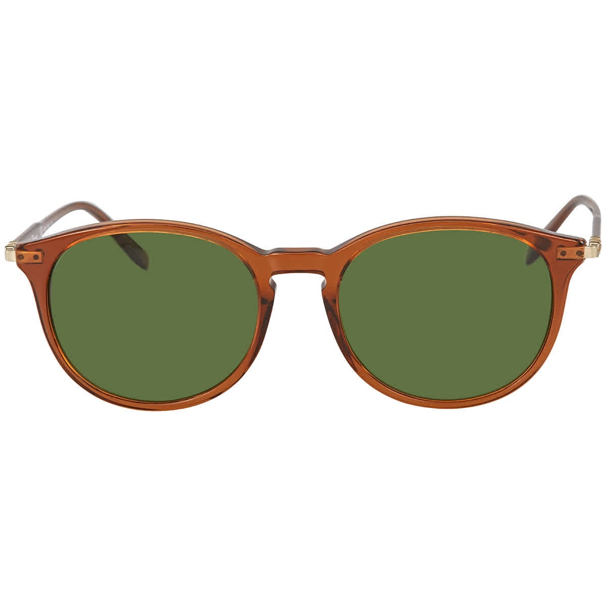 Salvatore Ferragamo Green Round Sunglasses SF911S 210 53 SF911S 210 53