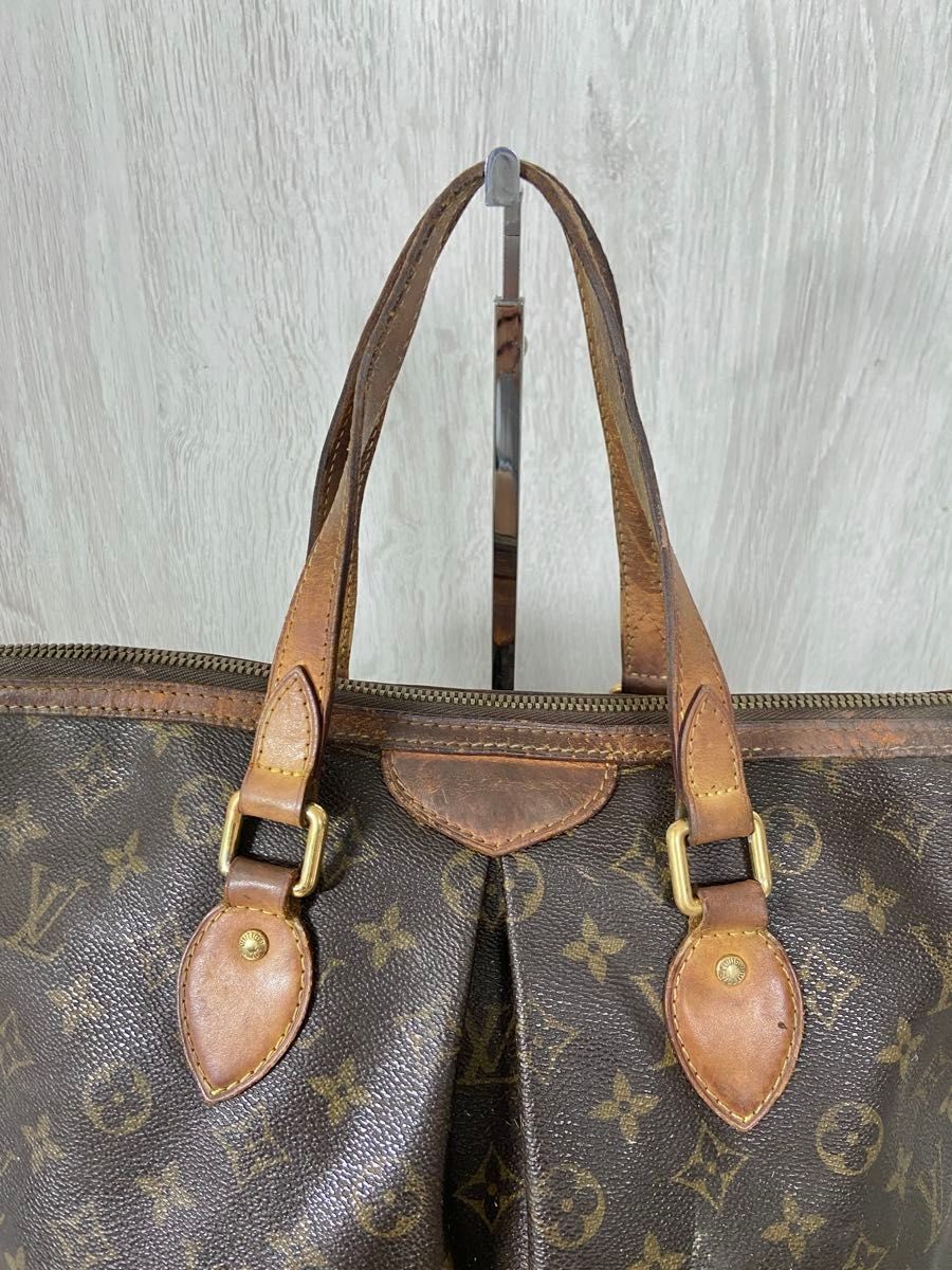 LOUIS VUITTON Bag: Palermo GM M40146 Brown W30H26D17cm w/o accessories;