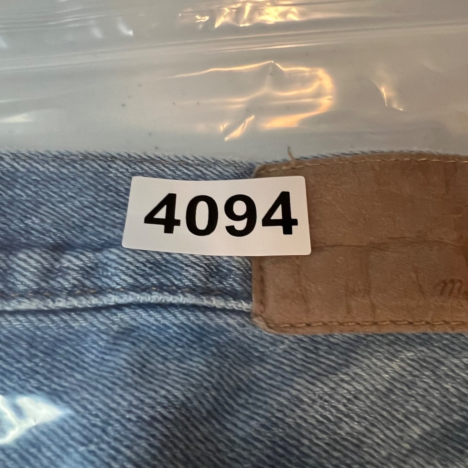 Madewell Womens Size 25P The Slouchy Boyjean Light Wash Denim Blue Jeans