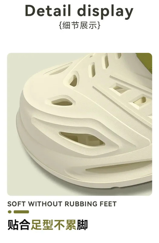 Arch Support Clogs Non-Slip Soft Sole Breathable Summer Garden Shoes for Men Wom