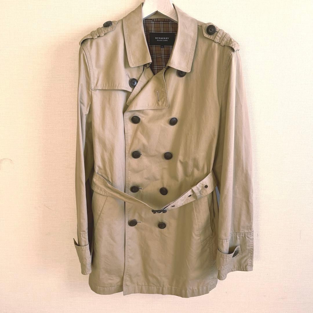 BURBERRY BLACK LABEL Trench Coat